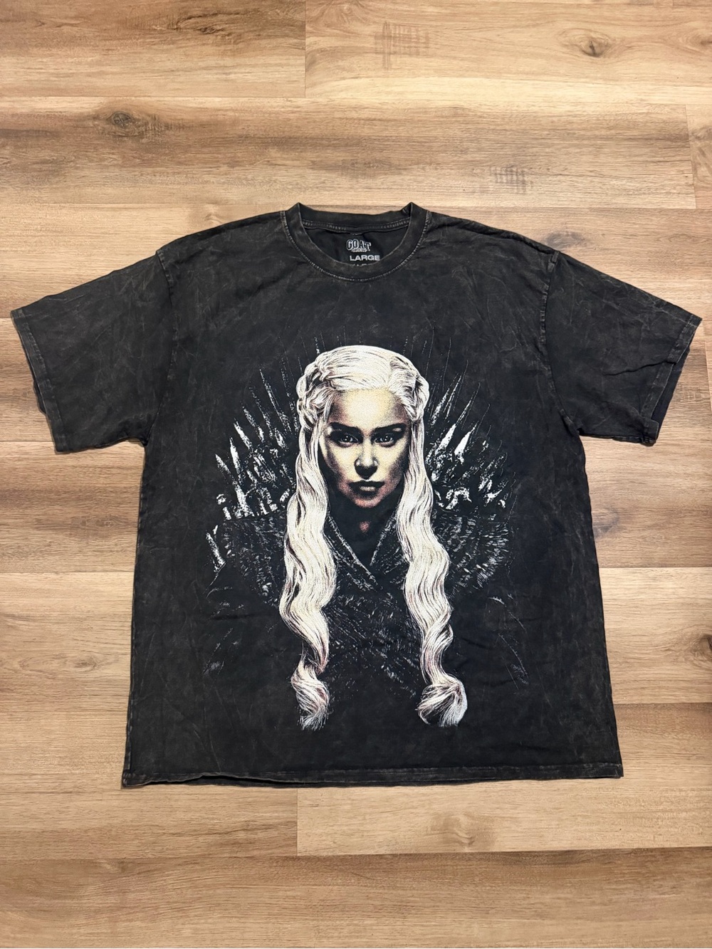 Game of Thrones GOAT Crew Oversized T Shirt Men’s Large Black